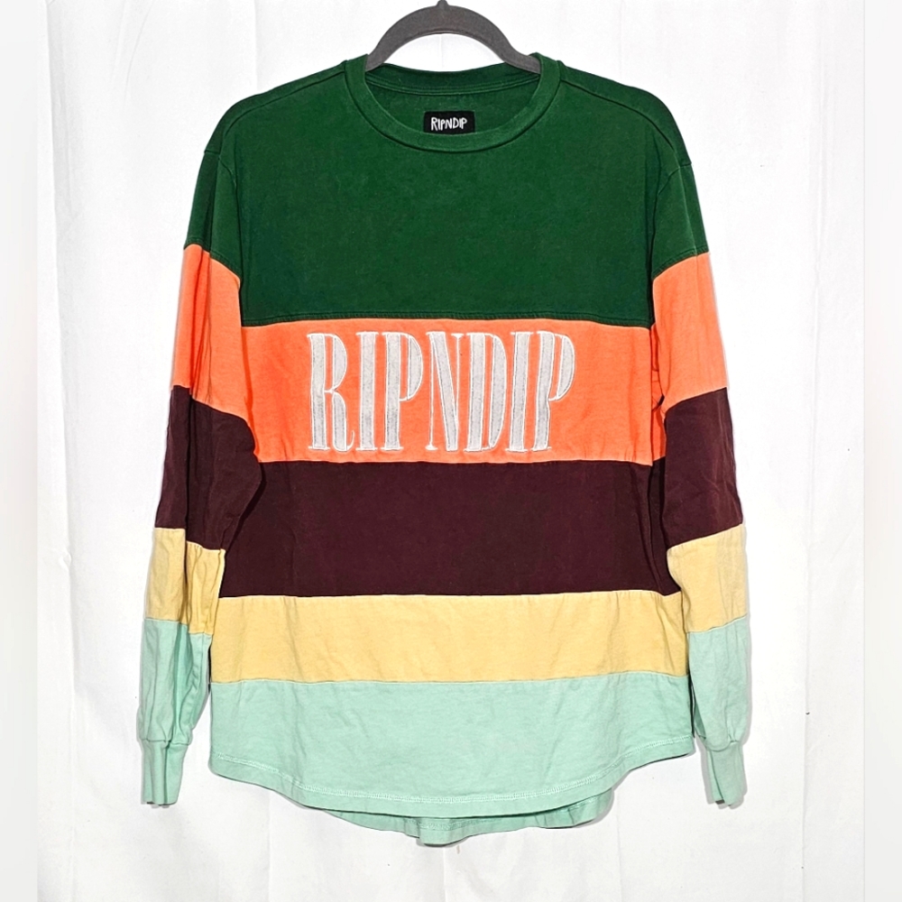 RIPNDIP Chromatic long sleeve shirt. EUC Men's Large unisex